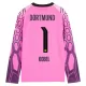 Borussia Dortmund Kobel 1 Keeper Shirt Heren Uit 2026/27 Lange Mouw Roze Borussia Dortmund Kobel 1 Keeper Shirt Heren Uit 2026/27 Lange Mouw Roze