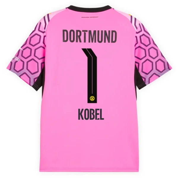 Borussia Dortmund Kobel 1 Keeper Shirt Heren Uit 2026/27 Roze Borussia Dortmund Kobel 1 Keeper Shirt Heren Uit 2026/27 Roze