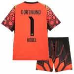 Borussia Dortmund Kobel 1 Keeper Tenue Kind Thuis 2026/27 Oranje