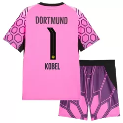 Borussia Dortmund Kobel 1 Keeper Tenue Kind Uit 2026/27 Roze Borussia Dortmund Kobel 1 Keeper Tenue Kind Uit 2026/27 Roze