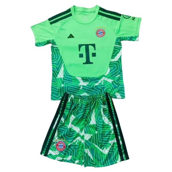 FC Bayern München Keeper Tenue Kind 2026/27 Groene FC Bayern München Keeper Tenue Kind 2026/27 Groene