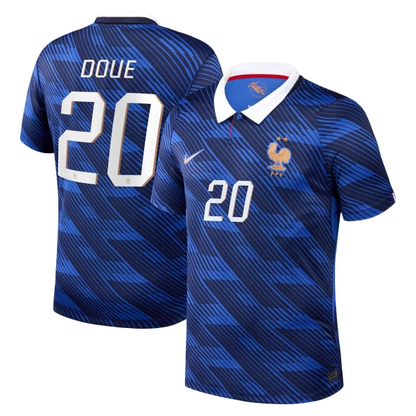 Frankrijk Desire Doue 20 Shirt Heren Thuis WK 2026 Frankrijk Desire Doue 20 Shirt Heren Thuis WK 2026