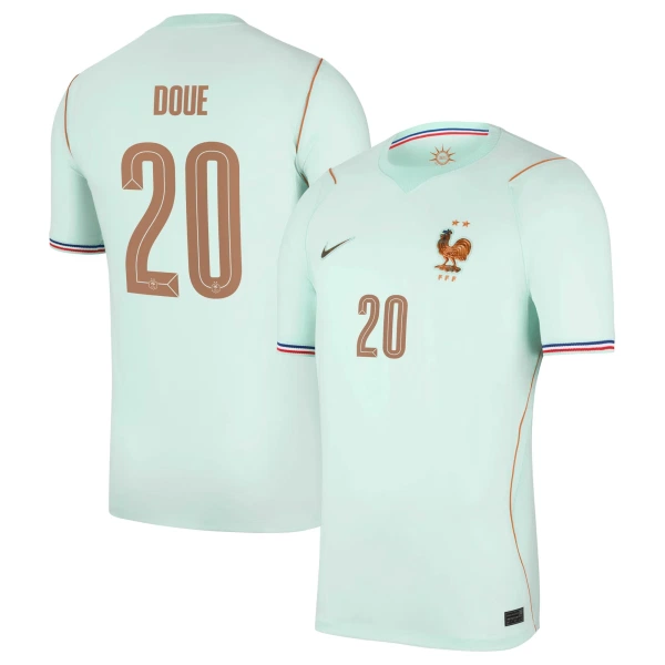 Frankrijk Desire Doue 20 Shirt Heren Uit WK 2026 Frankrijk Desire Doue 20 Shirt Heren Uit WK 2026