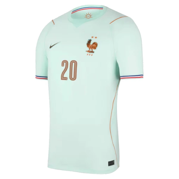 Frankrijk Desire Doue 20 Shirt Heren Uit WK 2026