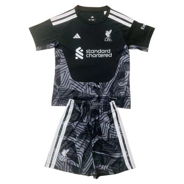 Liverpool Keeper Tenue Kind 2026/27 Zwarte