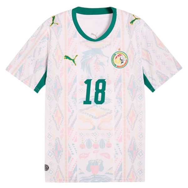 Senegal Sarr 18 Shirt Heren Thuis WK 2026