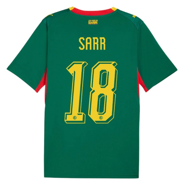 Senegal Sarr 18 Shirt Heren Uit WK 2026 Senegal Sarr 18 Shirt Heren Uit WK 2026
