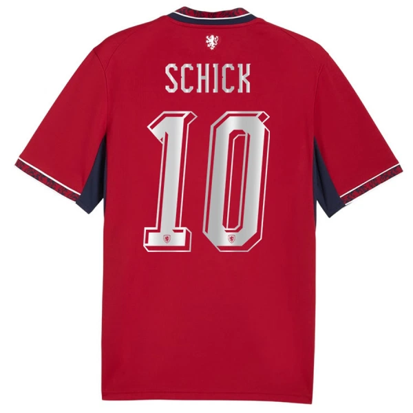 Tsjechië Schick 10 Shirt Heren Thuis WK 2026 Tsjechië Schick 10 Shirt Heren Thuis WK 2026
