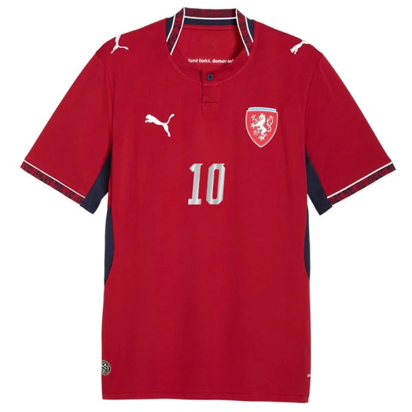 Tsjechië Schick 10 Shirt Heren Thuis WK 2026