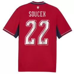 Tsjechië Soucek 22 Shirt Heren Thuis WK 2026 Tsjechië Soucek 22 Shirt Heren Thuis WK 2026
