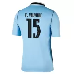 Uruguay Federico Valverde 15 Shirt Heren Thuis WK 2026