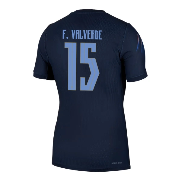 Uruguay Federico Valverde 15 Shirt Heren Uit WK 2026