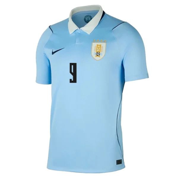 Uruguay Luis Suárez 9 Shirt Heren Thuis WK 2026