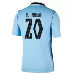 Uruguay Maximiliano Araujo 20 Shirt Heren Thuis WK 2026