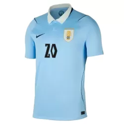 Uruguay Maximiliano Araujo 20 Shirt Heren Thuis WK 2026