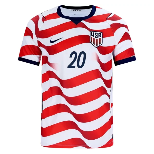 USA Balogun 20 Shirt Heren Thuis WK 2026