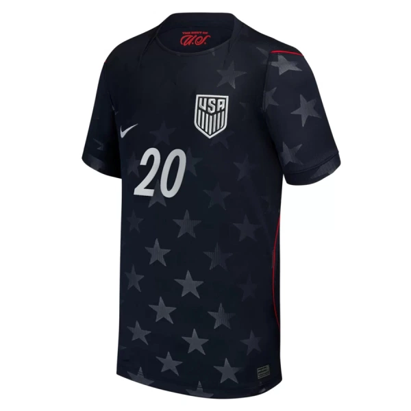 USA Balogun 20 Shirt Heren Uit WK 2026
