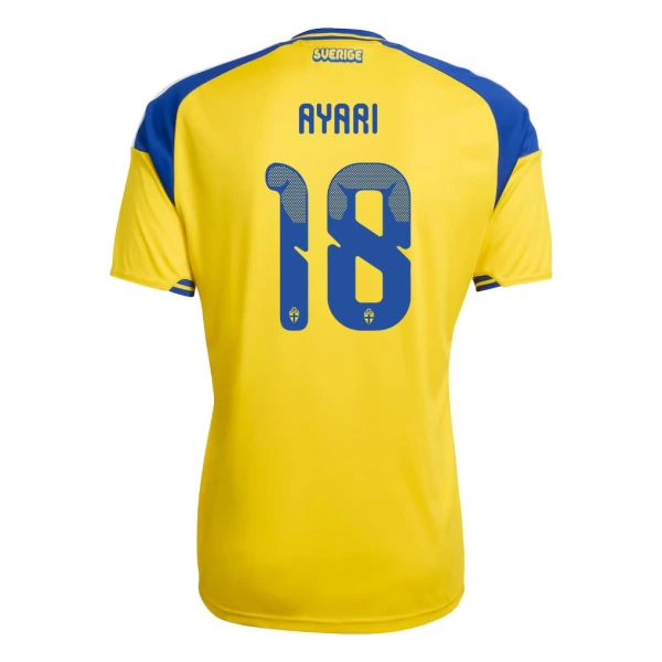 Zweden Ayari 18 Shirt Heren Thuis WK 2026 Zweden Ayari 18 Shirt Heren Thuis WK 2026