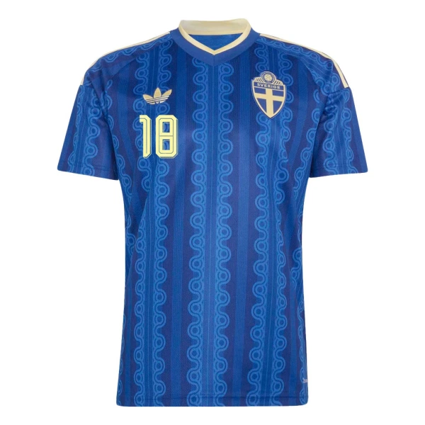 Zweden Ayari 18 Shirt Heren Uit WK 2026
