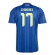 Zweden Gyokeres 17 Shirt Heren Uit WK 2026 Zweden Gyokeres 17 Shirt Heren Uit WK 2026