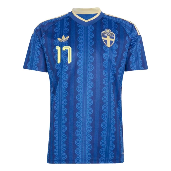 Zweden Gyokeres 17 Shirt Heren Uit WK 2026