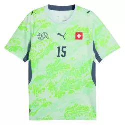 Zwitserland Djibril Sow 15 Shirt Heren Uit WK 2026