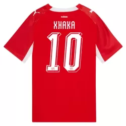 Zwitserland Granit Xhaka 10 Shirt Heren Thuis WK 2026 Zwitserland Granit Xhaka 10 Shirt Heren Thuis WK 2026