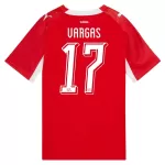 Zwitserland Vargas 17 Shirt Heren Thuis WK 2026