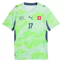 Zwitserland Vargas 17 Shirt Heren Uit WK 2026