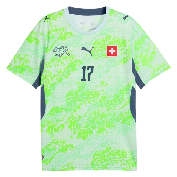 Zwitserland Vargas 17 Shirt Heren Uit WK 2026