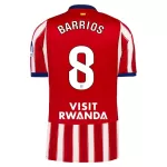 Atlético Madrid Barrios 8 Shirt Heren Thuis 2026/27