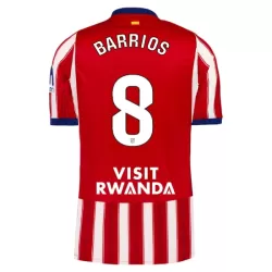 Atlético Madrid Barrios 8 Shirt Heren Thuis 2026/27 Atlético Madrid Barrios 8 Shirt Heren Thuis 2026/27