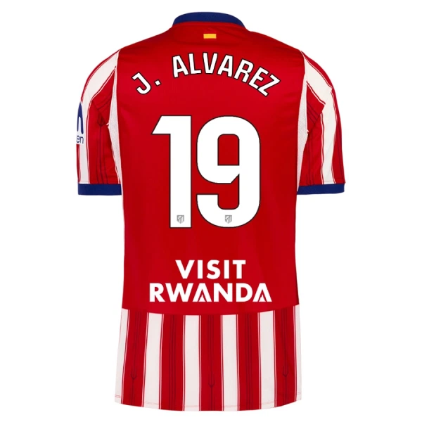 Atlético Madrid J. Alvarez 19 Shirt Heren Thuis 2026/27 Atlético Madrid J. Alvarez 19 Shirt Heren Thuis 2026/27