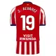 Atlético Madrid J. Alvarez 19 Shirt Heren Thuis 2026/27 Atlético Madrid J. Alvarez 19 Shirt Heren Thuis 2026/27
