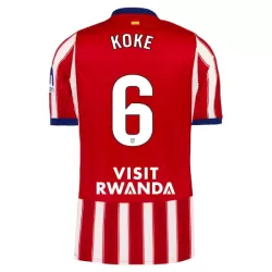 Atlético Madrid Koke 6 Shirt Heren Thuis 2026/27 Atlético Madrid Koke 6 Shirt Heren Thuis 2026/27