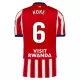 Atlético Madrid Koke 6 Shirt Heren Thuis 2026/27 Atlético Madrid Koke 6 Shirt Heren Thuis 2026/27