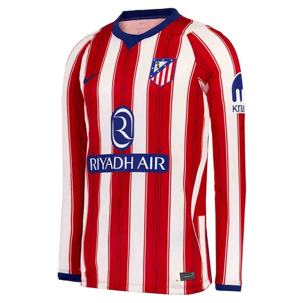 Atlético Madrid Shirt Heren Thuis 2026/27 Lange Mouw Atlético Madrid Shirt Heren Thuis 2026/27 Lange Mouw