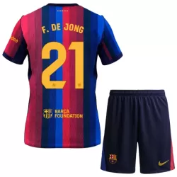 FC Barcelona Frenkie de Jong 21 Tenue Kind Thuis 2026/27