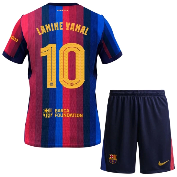FC Barcelona Lamine Yamal 10 Tenue Kind Thuis 2026/27 FC Barcelona Lamine Yamal 10 Tenue Kind Thuis 2026/27