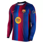 FC Barcelona Shirt Heren Thuis 2026/27 Lange Mouw