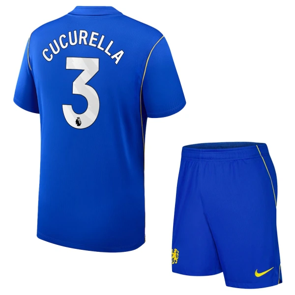 Chelsea Cucurella 3 Tenue Kind Thuis 2026/27 Chelsea Cucurella 3 Tenue Kind Thuis 2026/27