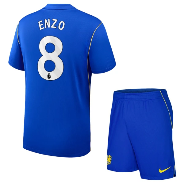 Chelsea Enzo 8 Tenue Kind Thuis 2026/27 Chelsea Enzo 8 Tenue Kind Thuis 2026/27