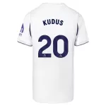 Tottenham Hotspur Kudus 20 Shirt Heren Thuis 2026/27