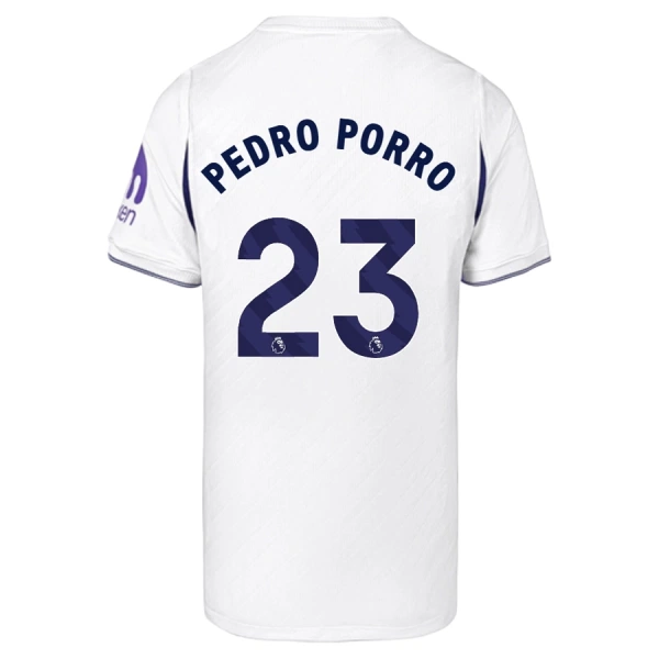 Tottenham Hotspur Pedro Porro 23 Shirt Heren Thuis 2026/27 Tottenham Hotspur Pedro Porro 23 Shirt Heren Thuis 2026/27