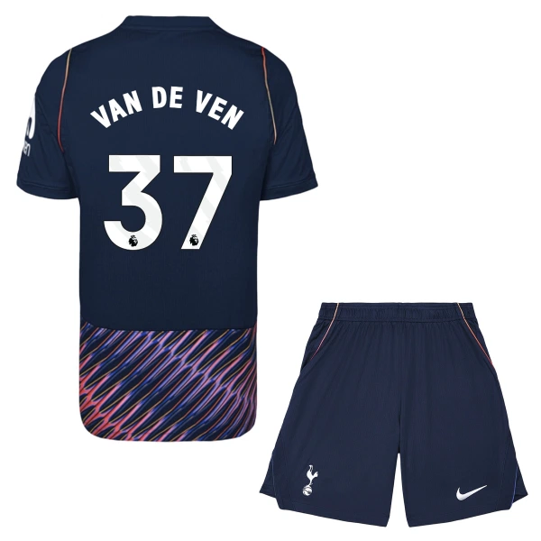 Tottenham Hotspur Van De Ven 37 Tenue Kind Uit 2026/27 Tottenham Hotspur Van De Ven 37 Tenue Kind Uit 2026/27