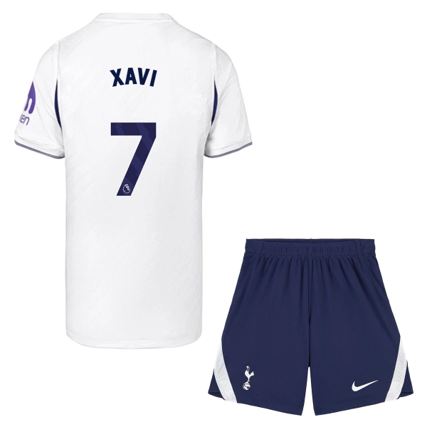 Tottenham Hotspur Xavi 7 Tenue Kind Thuis 2026/27 Tottenham Hotspur Xavi 7 Tenue Kind Thuis 2026/27