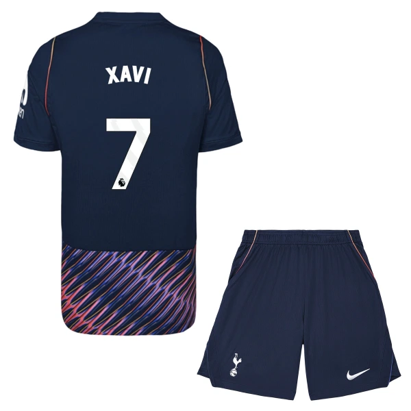 Tottenham Hotspur Xavi 7 Tenue Kind Uit 2026/27 Tottenham Hotspur Xavi 7 Tenue Kind Uit 2026/27