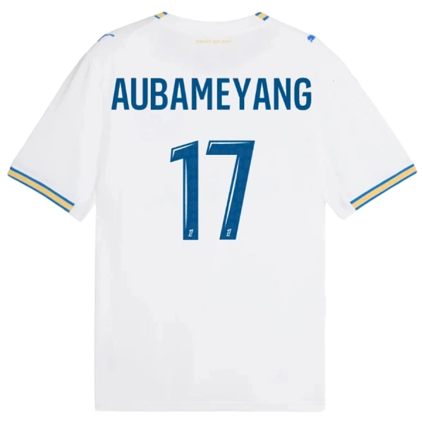 Olympique Marseille Aubameyang 17 Shirt Heren Thuis 2026/27