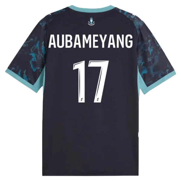 Olympique Marseille Aubameyang 17 Shirt Heren Uit 2026/27 Olympique Marseille Aubameyang 17 Shirt Heren Uit 2026/27