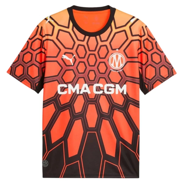 Olympique Marseille Shirt Heren Thuis 2026/27 Oranje Olympique Marseille Shirt Heren Thuis 2026/27 Oranje